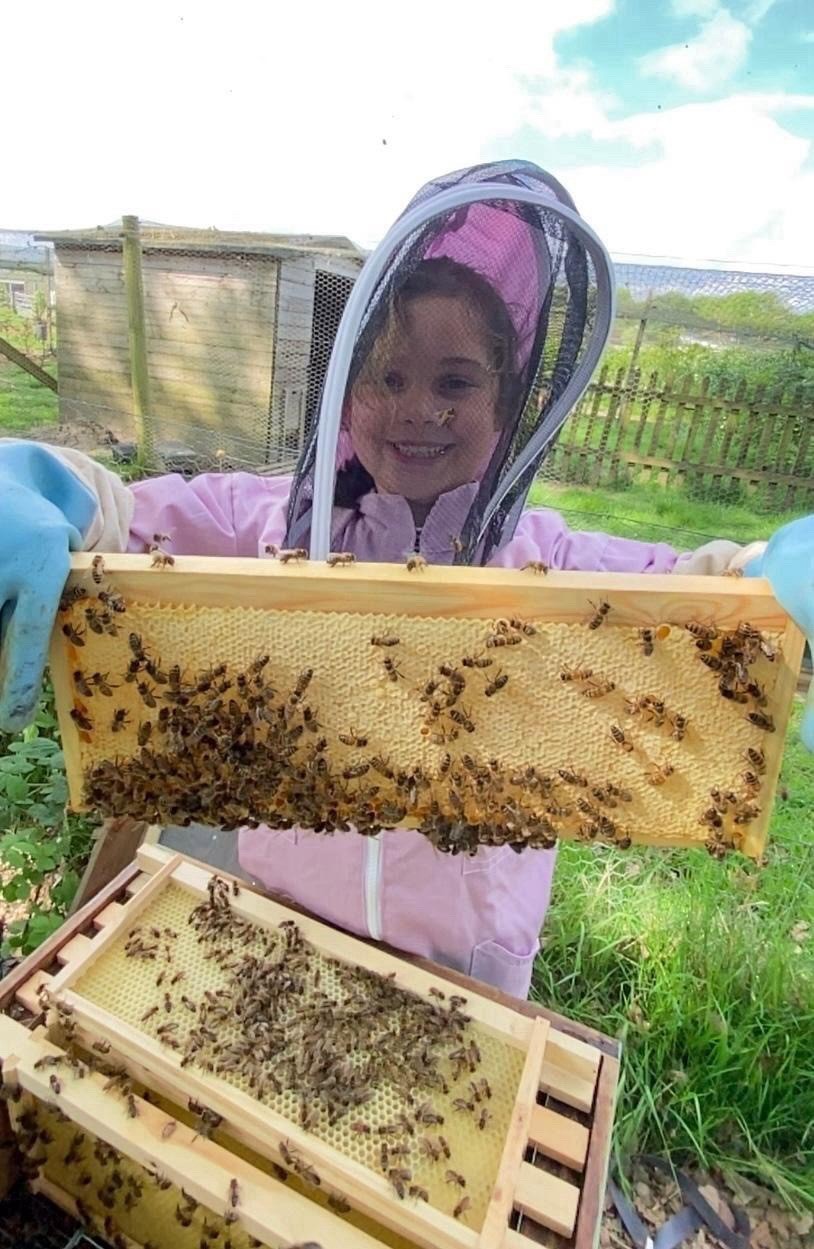 Camilla the Bee Keeper!